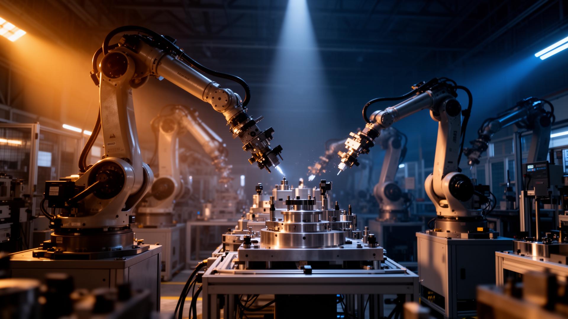 Advanced robotic automation on the factory floor